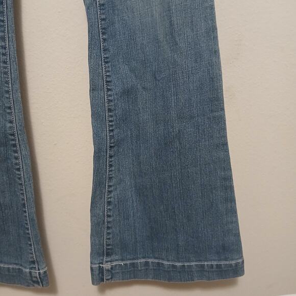 Vintage Y2K Chiqle Wide Leg Denim Jeans Boho Trendy Size 9/29 - Picture 4 of 11